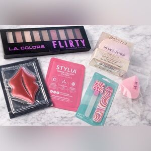 Self-Care Beauty Bundle – 6 Piece Makeup & Skincare Set, L.A. Colors Etc.